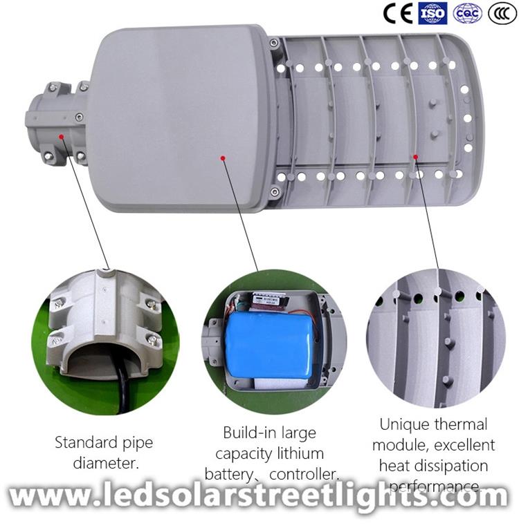 details of solar highway lighting system